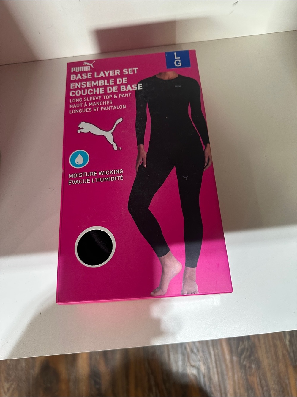 Puma Women's Black Base Layer Set - Picture 2 of 2